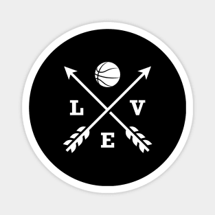 Basketball Love - Arrows Magnet